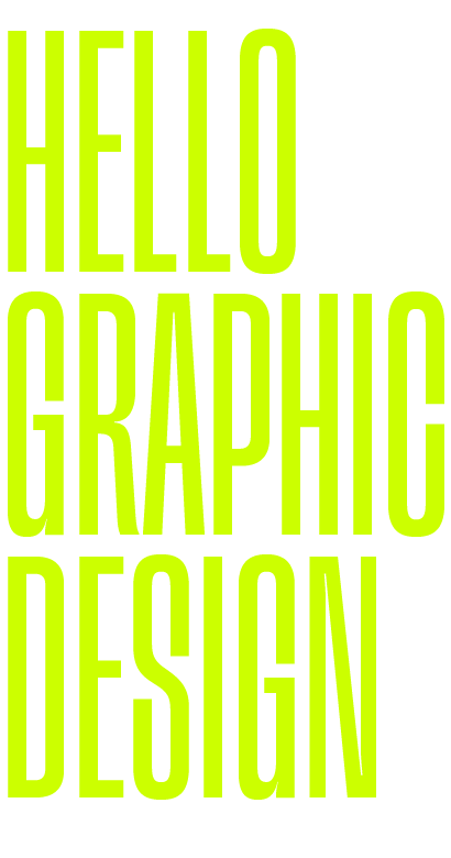 HELLO GRAPHIC DESIGN LOGO